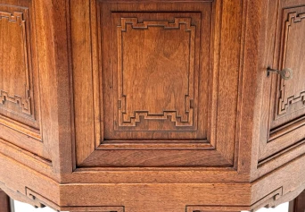 Art Deco Amsterdamse School Coffee Table or Cabinet by Napoleon Le Grand, 1920s